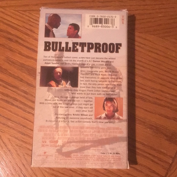 4 VHS Tapes Spies Like Us/ the Waterboy/ Bulletproof/ Funny Farm - Picture 5 of 9